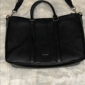Coach Black Leather Handbag